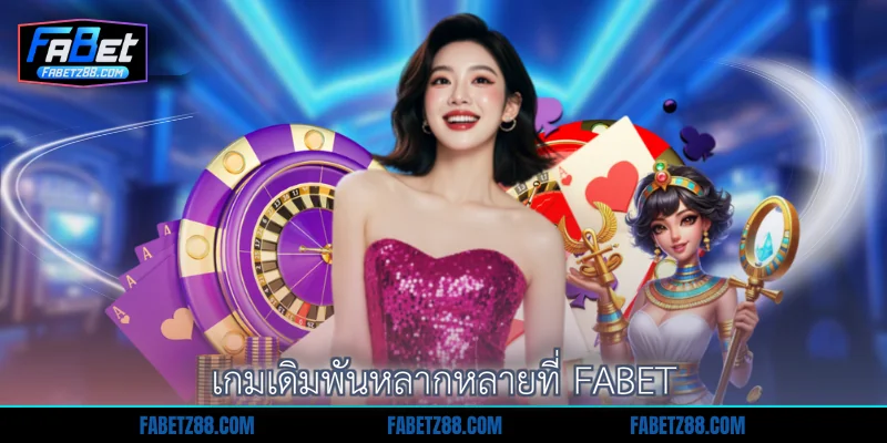 เกมเดิมพันหลากหลายที่ Fabet