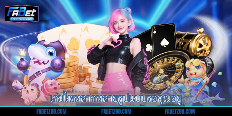 เกมไพ่หลากหลายรูปแบบรอคุณอยู่