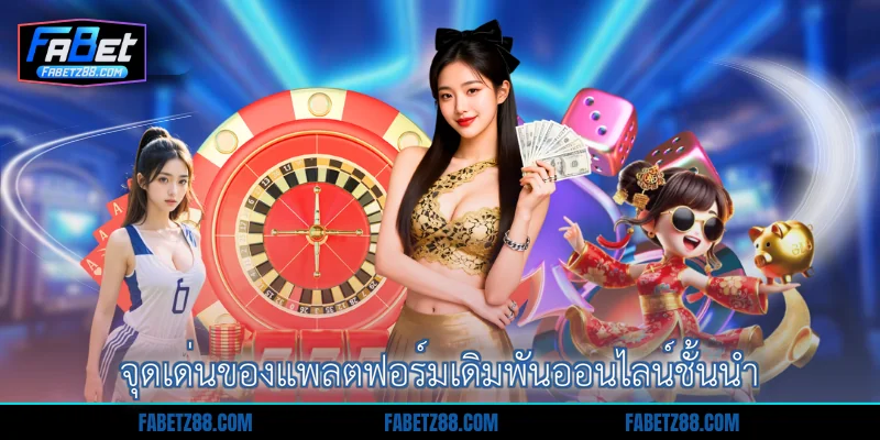 จุดเด่นของแพลตฟอร์มเดิมพันออนไลน์ชั้นนำ